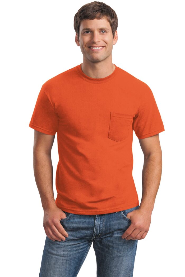 Gildan ®  - Ultra Cotton ®  100% US Cotton T-Shirt with Pocket.  2300 - Image 14