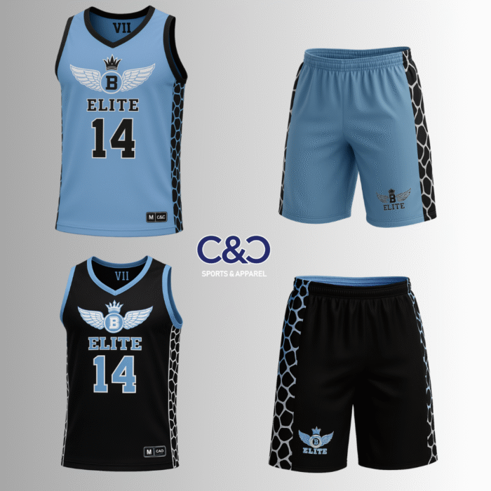 Unisex Basketball Jersey Set – Custom Sublimated, Optional Reversible